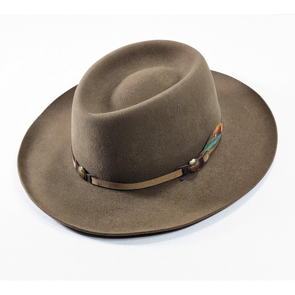 BILTMORE Wilderness collection size 57 - 7 1/8" Genuine 4x Fur Felt cowboy hat,